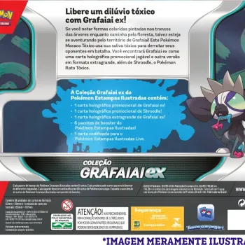 Pokémon - Box Coleção Grafaiai EX
