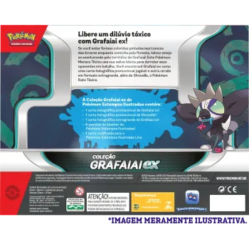 Pokémon - Box Coleção Grafaiai EX