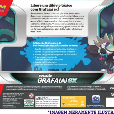 Pokémon - Box Coleção Grafaiai EX
