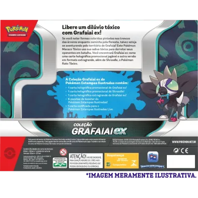 Pokémon - Box Coleção Grafaiai EX