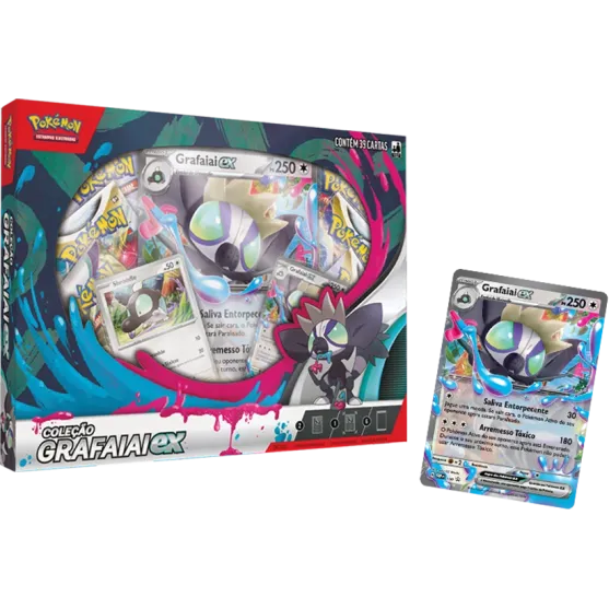 Pokémon - Box Coleção Grafaiai EX