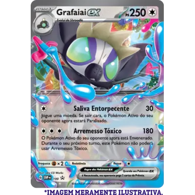 Pokémon - Box Coleção Grafaiai EX