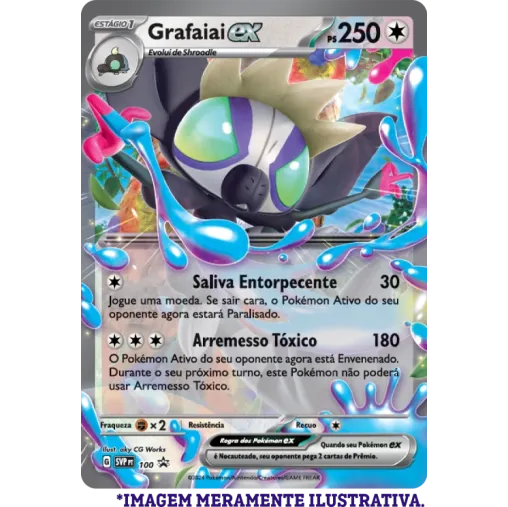 Pokémon - Box Coleção Grafaiai EX
