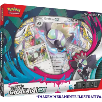 Pokémon - Box Coleção Grafaiai EX