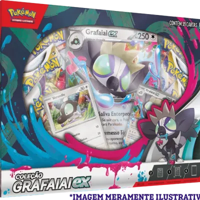 Pokémon - Box Coleção Grafaiai EX