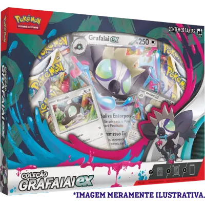 Pokémon - Box Coleção Grafaiai EX