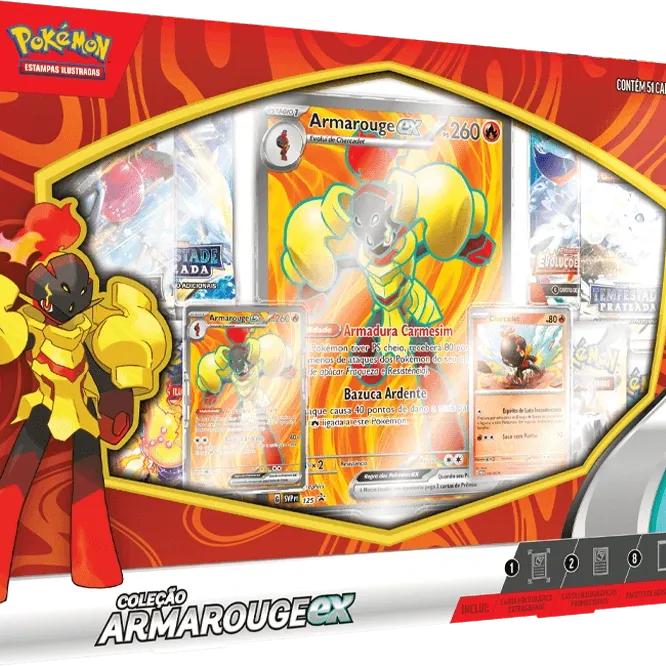 Pokémon - Box Coleção Armarouge EX