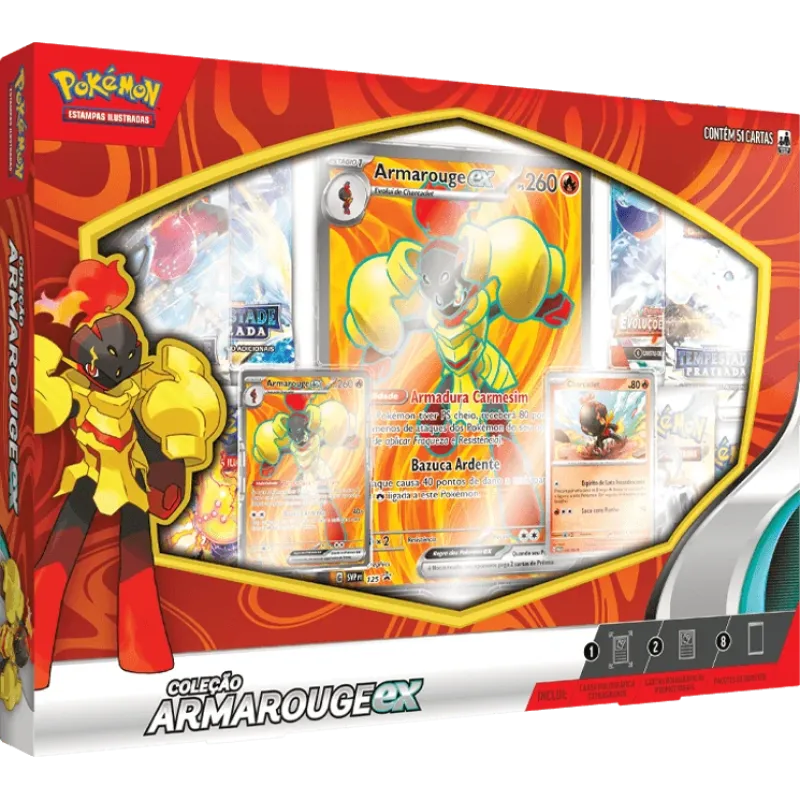 Pokémon - Box Coleção Armarouge EX