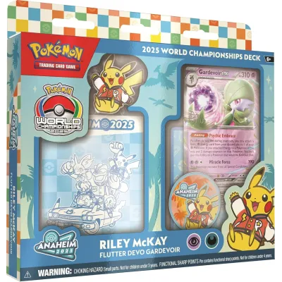 Pokémon - (deck) Baralho World Championships Deck Anaheim 2025 - Riley McKay Pokémon - (deck) Baralho World Championships Deck Anaheim 2025 - Riley McKay