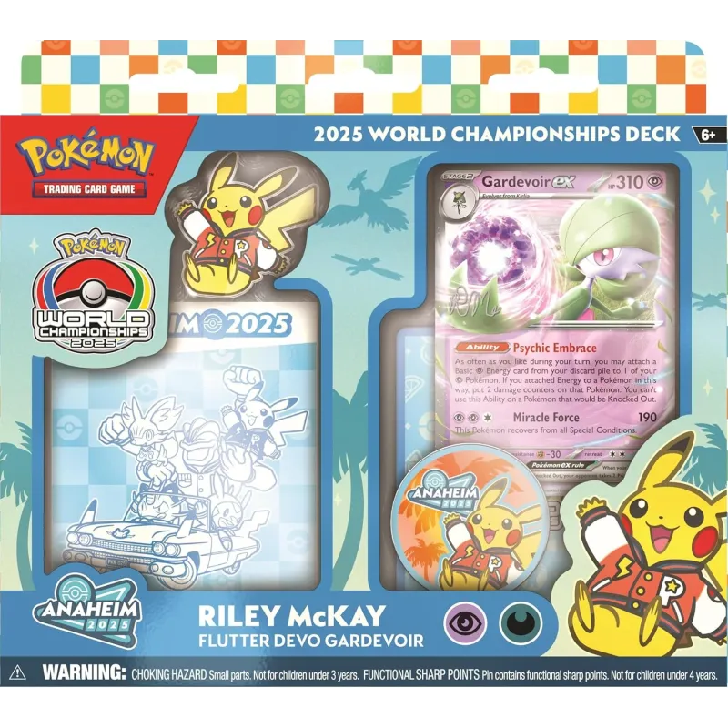 Pokémon - (deck) Baralho World Championships Deck Anaheim 2025 - Riley McKay Pokémon - (deck) Baralho World Championships Deck Anaheim 2025 - Riley McKay