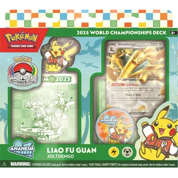 Pokémon - (deck) Baralho World Championships Deck Anaheim 2025 - Liao Fu Guan