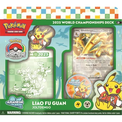 Pokémon - (deck) Baralho World Championships Deck Anaheim 2025 - Liao Fu Guan Pokémon - (deck) Baralho World Championships Deck Anaheim 2025 - Liao Fu Guan