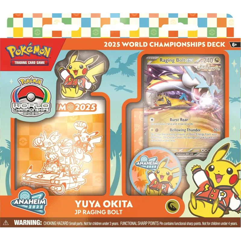 Pokémon - (deck) Baralho World Championships Deck Anaheim 2025 - Yuya Okita Pokémon - (deck) Baralho World Championships Deck Anaheim 2025 - Yuya Okita
