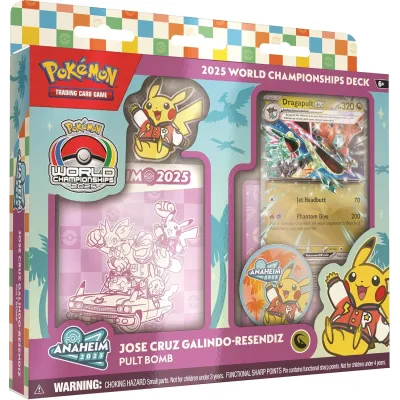 Pokémon - (deck) Baralho World Championships Deck Anaheim 2025 - Jose Cruz Galindo-Resendiz Pokémon - (deck) Baralho World Championships Deck Anaheim 2025 - Jose Cruz Galindo-Resendiz