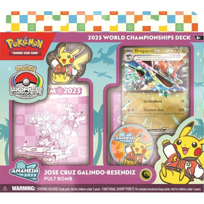 Pokémon - (deck) Baralho World Championships Deck Anaheim 2025 - Jose Cruz Galindo-Resendiz Pokémon - (deck) Baralho World Championships Deck Anaheim 2025 - Jose Cruz Galindo-Resendiz