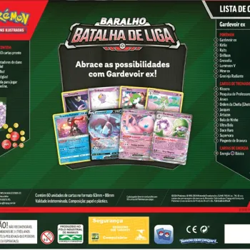 Pokémon - (Deck) Baralho Batalha de Liga - Gardevoir EX