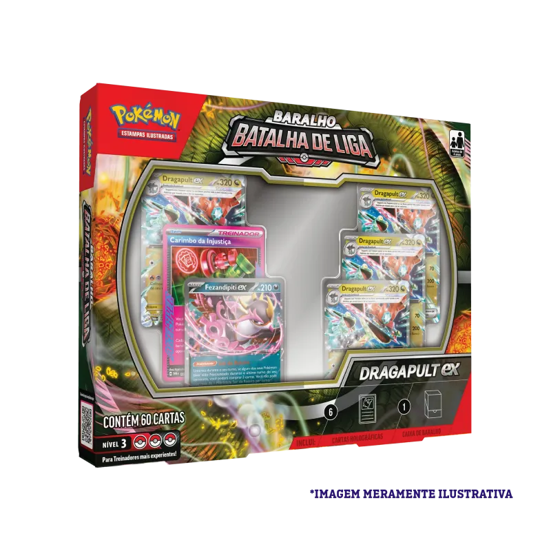 Pokémon - (Deck) Baralho Batalha de Liga - Dragapult EX Pokémon - (Deck) Baralho Batalha de Liga - Dragapult EX