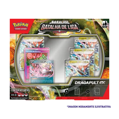Pokémon - (Deck) Baralho Batalha de Liga - Dragapult EX