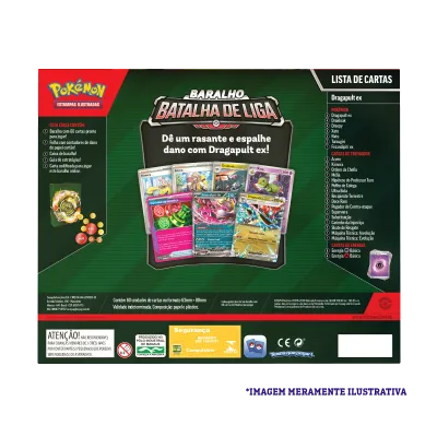 Pokémon - (Deck) Baralho Batalha de Liga - Dragapult EX