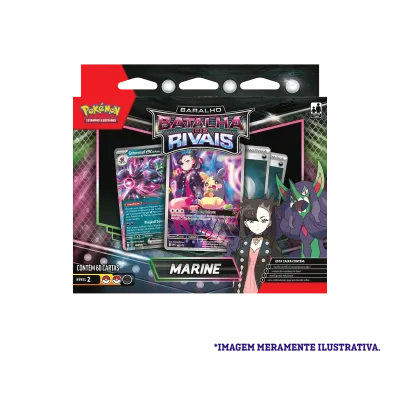 Pokemon - (Deck) Baralho Batalha de Rivais - Marine