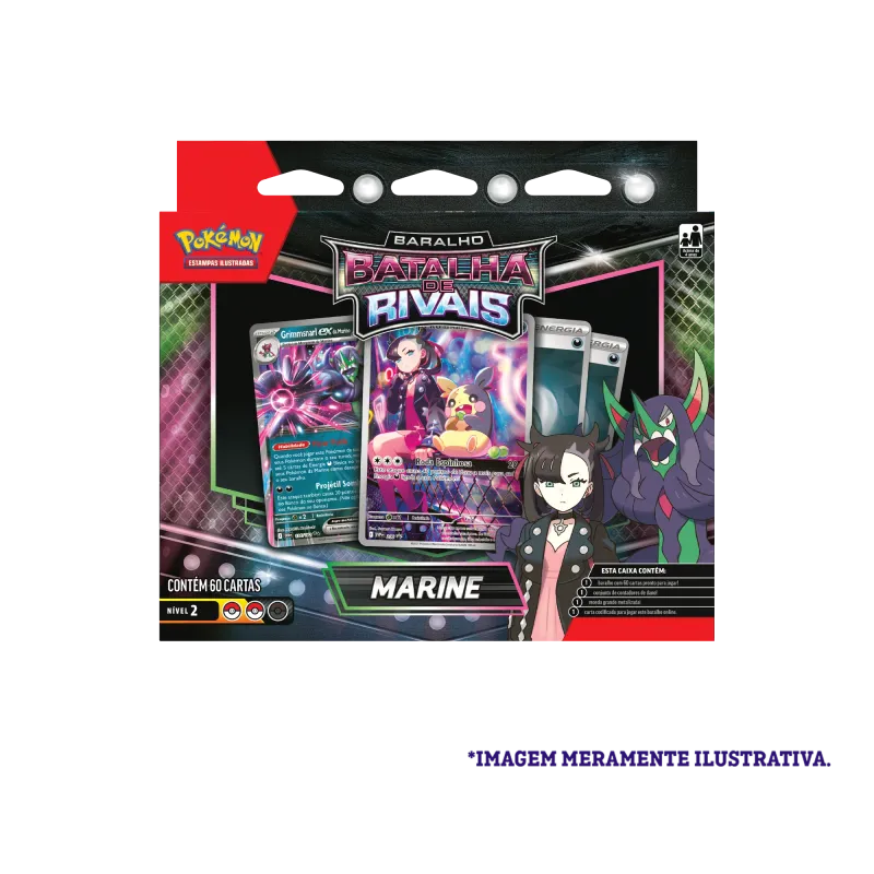 Pokemon - (Deck) Baralho Batalha de Rivais - Marine Pokemon - (Deck) Baralho Batalha de Rivais - Marine