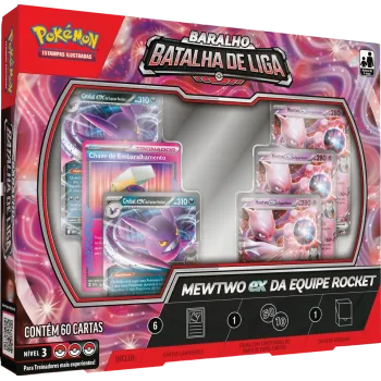 Pokémon - (Deck) Baralho Batalha de Liga - Mewtwo EX