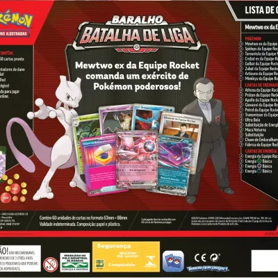 Pokémon - (Deck) Baralho Batalha de Liga - Mewtwo EX