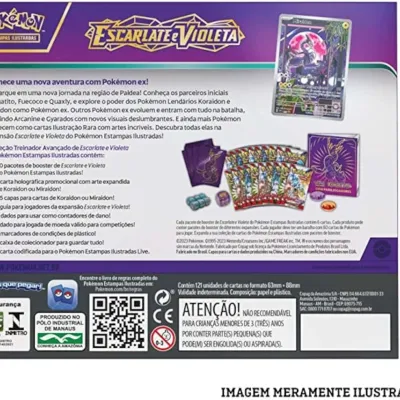 Pokémon - Escarlate e Violeta 01- Coleção Treinador Avançado Miraidon