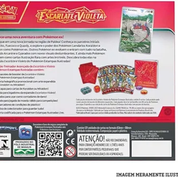 Pokémon - Escarlate e Violeta 01- Coleção Treinador Avançado Koraidon