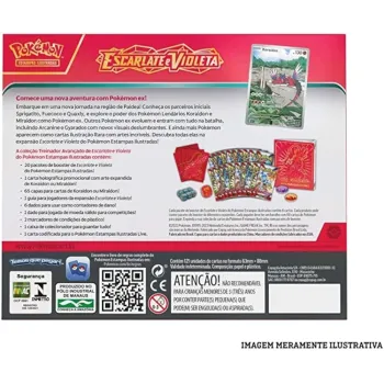 Pokémon - Escarlate e Violeta 01- Coleção Treinador Avançado Koraidon