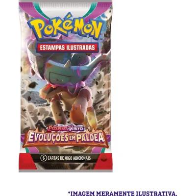 Pokémon - Escarlate e Violeta 02 - Evoluções em Paldea - Booster