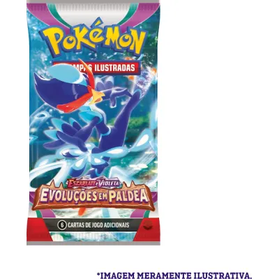 Pokémon - Escarlate e Violeta 02 - Evoluções em Paldea - Booster