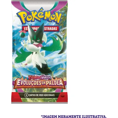 Pokémon - Escarlate e Violeta 02 - Evoluções em Paldea - Booster