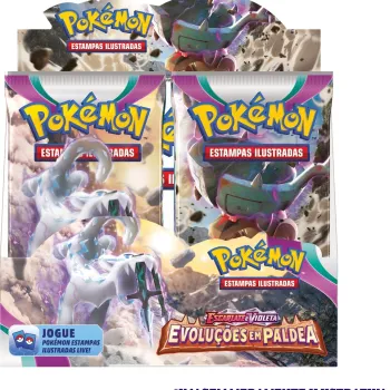 Pokémon - Escarlate e Violeta 02 - Evoluções em Paldea - Booster Box