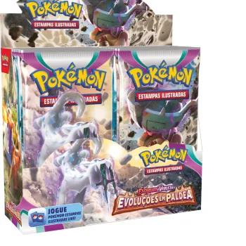 Pokémon - Escarlate e Violeta 02 - Evoluções em Paldea - Booster Box