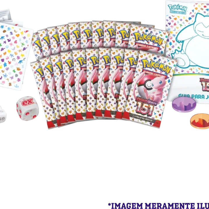 Pokémon - Escarlate e Violeta 03,5 - 151 - Coleção Treinador Avançado Snorlax