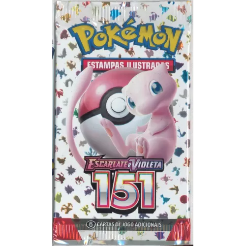 Pokémon - Escarlate e Violeta 03,5 - 151 - Booster