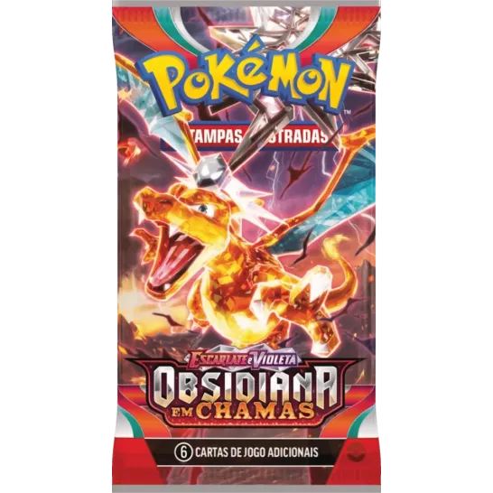 Pokémon - Escarlate e Violeta 03 - Obsidiana em Chamas - Booster