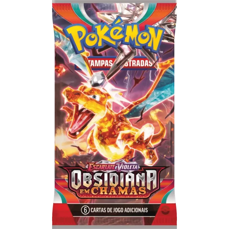 Pokémon - Escarlate e Violeta 03 - Obsidiana em Chamas - Booster