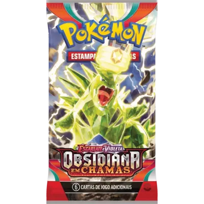 Pokémon - Escarlate e Violeta 03 - Obsidiana em Chamas - Booster