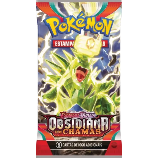 Pokémon - Escarlate e Violeta 03 - Obsidiana em Chamas - Booster