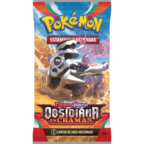 Pokémon - Escarlate e Violeta 03 - Obsidiana em Chamas - Booster