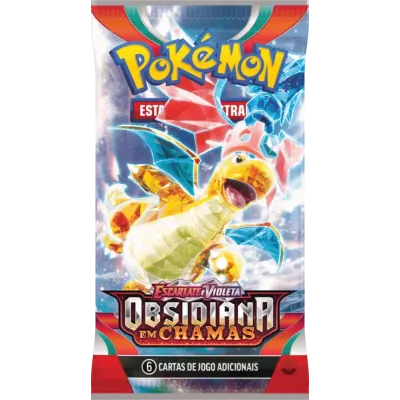 Pokémon - Escarlate e Violeta 03 - Obsidiana em Chamas - Booster