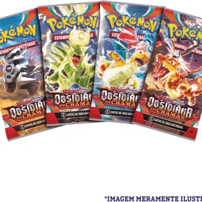 Pokémon - Escarlate e Violeta 03 - Obsidiana em Chamas - Booster