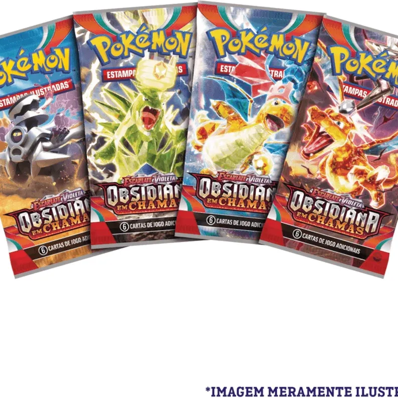 Pokémon - Escarlate e Violeta 03 - Obsidiana em Chamas - Booster