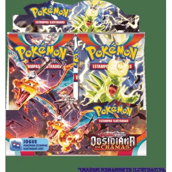 Pokémon - Escarlate e Violeta 03 - Obsidiana em Chamas - Booster Box