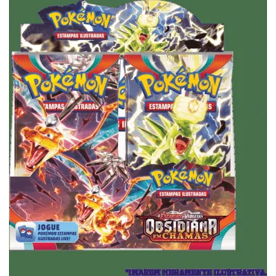 Pokémon - Escarlate e Violeta 03 - Obsidiana em Chamas - Booster Box