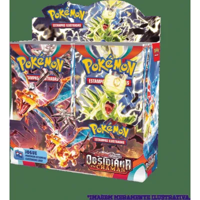 Pokémon - Escarlate e Violeta 03 - Obsidiana em Chamas - Booster Box