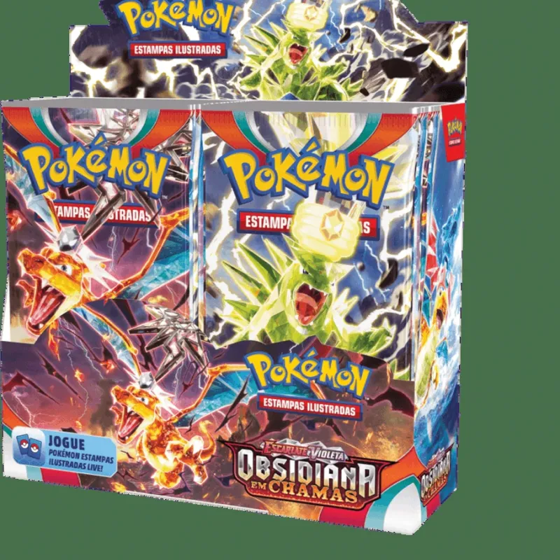 Pokémon - Escarlate e Violeta 03 - Obsidiana em Chamas - Booster Box