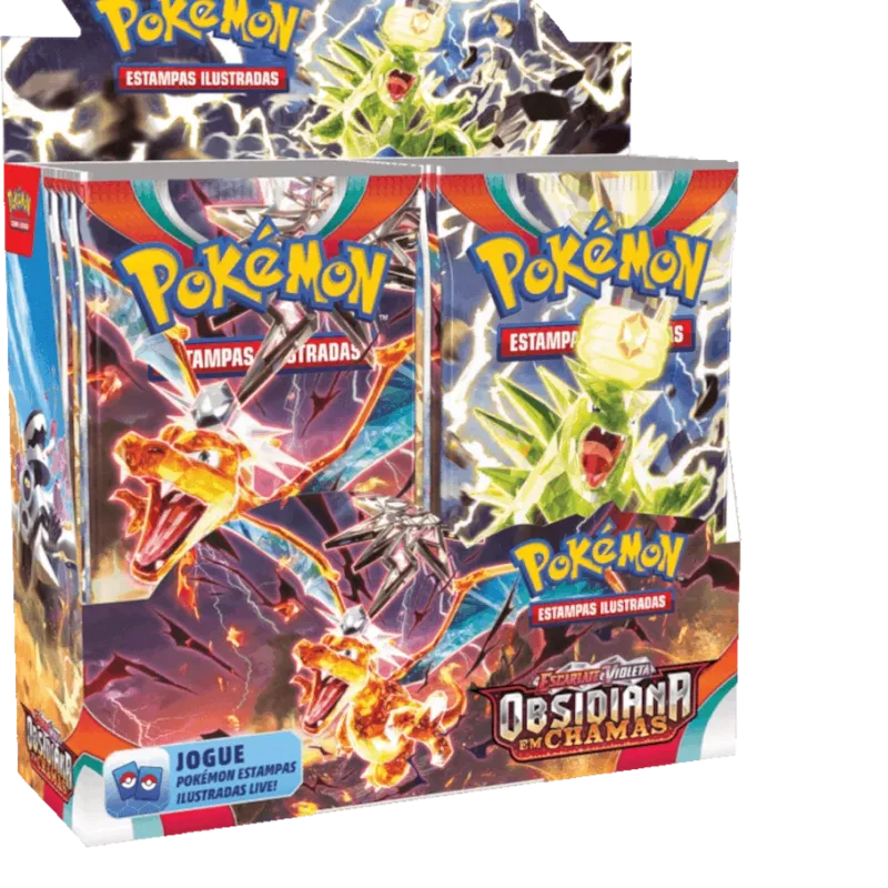 Pokémon - Escarlate e Violeta 03 - Obsidiana em Chamas - Booster Box